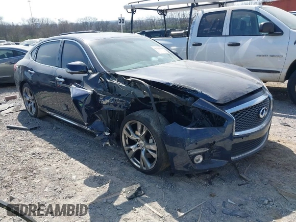 2015 Infiniti Q70 with VIN JN1BY1PP7FM601789, listed as a IAAI auction lot 41782519 with 140,158 mi miles and . Bid and sale history available at DreamBid. Image 1.