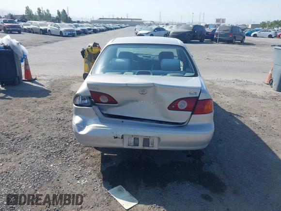 2002 Toyota Corolla CE with VIN 1NXBR12EX2Z637420, listed as a IAAI auction lot 42433300 with 98,353 mi miles and . Bid and sale history available at DreamBid. Image 6.