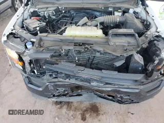 2023 Ford F-150 XL with VIN 1FTMF1C5XPKE35376, listed as a Copart auction lot 57109915 with 25,832 mi miles and Salvage title. Bid and sale history available at DreamBid. Image 11.