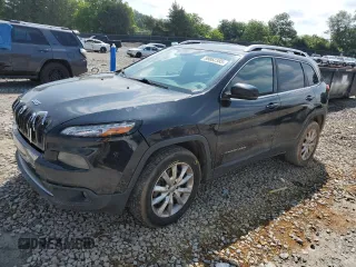 2016 Jeep Cherokee Limited with VIN 1C4PJMDB3GW186879, listed as a Copart auction lot 59862395 with 178,598 mi miles and Salvage title. Bid and sale history available at DreamBid. Image 1.