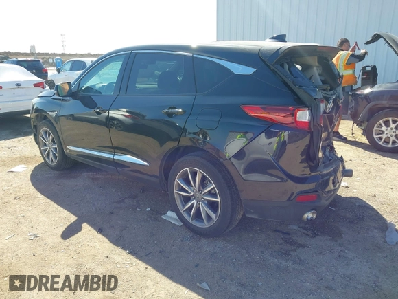 2021 Acura RDX Technology with VIN 5J8TC1H50ML014819, listed as a IAAI auction lot 41684916 with 46,720 mi miles and . Bid and sale history available at DreamBid. Image 3.