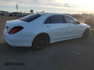 2016 Mercedes-Benz S 550 with VIN WDDUG8CB5GA207468, listed as a Copart auction lot 83577114 with 109,563 mi miles and Salvage Title. Bid and sale history available at carsss.com. Image 3.