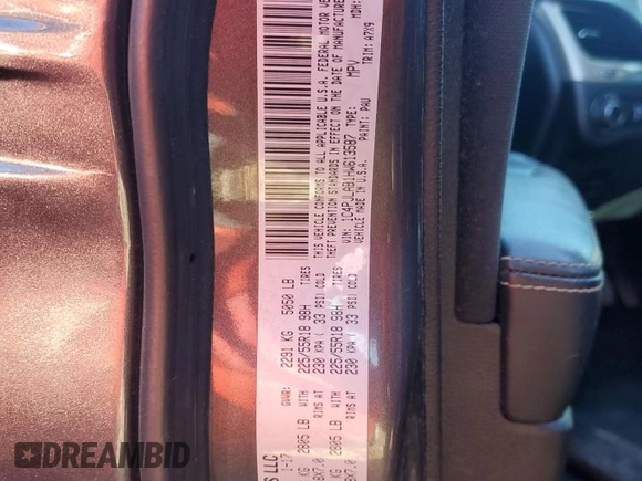 2017 Jeep Cherokee Altitude с VIN 1C4PJLAB1HW613587, выставлен на аукционе Copart как лот 46792195 с пробегом 109 306 миль миль и Списание • Salvage title. История ставок и продаж доступна на DreamBid. Изображение 14.