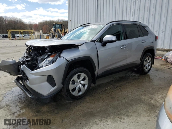 2021 Toyota RAV4 LE with VIN 2T3G1RFV5MC218246, listed as a Copart auction lot 51957545 with 78,754 mi miles and Salvage Title. Bid and sale history available at carsss.com. Image 1.
