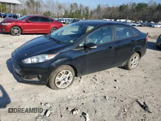2016 Ford Fiesta SE with VIN 3FADP4BJXGM142590, listed as a Copart auction lot 48748965 with 66,435 mi miles and Salvage Title. Bid and sale history available at DreamBid. Image 1.