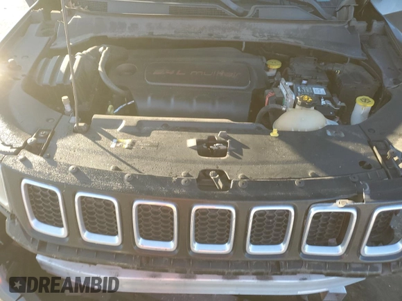 2018 Jeep Compass Sport with VIN 3C4NJCAB4JT411653, listed as a Copart auction lot 50566965 with 142,049 mi miles and Salvage Title. Bid and sale history available at carsss.com. Image 14.