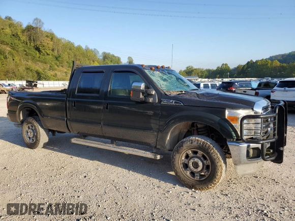 2012 Ford F-350 XL with VIN 1FT8W3B67CEC66479, listed as a Copart auction lot 74112284 with 64,711 mi miles and Salvage title. Bid and sale history available at DreamBid. Image 4.
