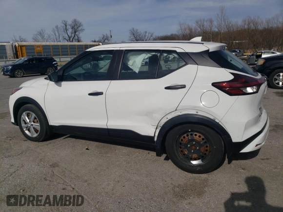 2021 Nissan Kicks S z VIN 3N1CP5BV7ML544957, wystawiony jako Copart lot #49315645 z przebiegiem 27 918 mil mil oraz Szkoda całkowita • Salvage title. Historia ofert i sprzedaży dostępna na DreamBid. Obrazek 2.