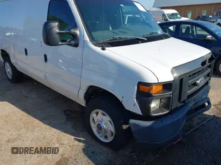 2012 Ford Econoline Cargo Commercial with VIN 1FTNS1EW9CDB33226, listed as a IAAI auction lot 42714213 with 200,000 mi miles and . Bid and sale history available at DreamBid. Image 1.