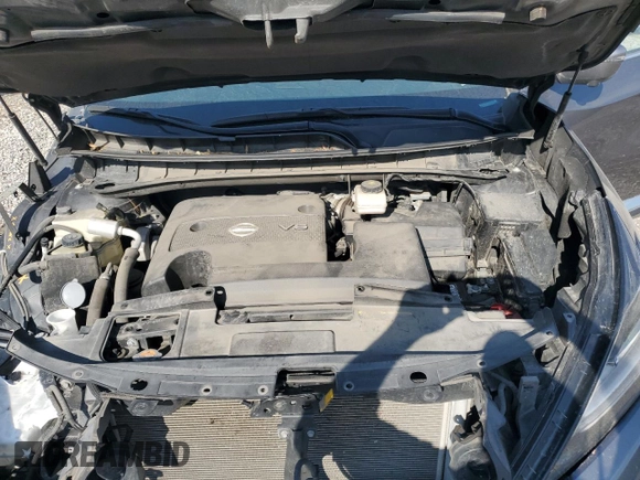 2019 Nissan Murano SL with VIN 5N1AZ2MS2KN113385, listed as a Copart auction lot 52150985 with 107,795 mi miles and Salvage Title. Bid and sale history available at DreamBid. Image 12.