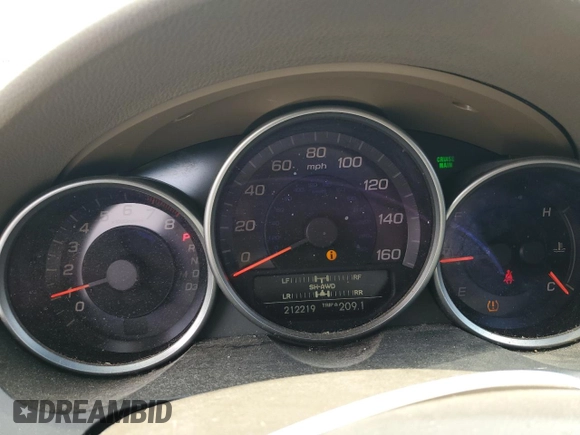 2006 Acura RL z VIN JH4KB16586C010597, wystawiony jako Copart lot #53846535 z przebiegiem 212 219 mil mil oraz Szkoda całkowita • Salvage title. Historia ofert i sprzedaży dostępna na DreamBid. Obrazek 9.