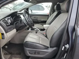 2016 Kia Sedona SX with VIN KNDMC5C10G6147873, listed as a Copart auction lot 43356985 with 133,356 mi miles and Salvage Title. Bid and sale history available at carsss.com. Image 7.