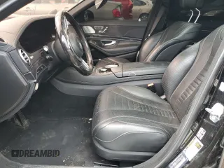 2019 Mercedes-Benz S 560 with VIN WDDUG8GB1KA460161, listed as a Copart auction lot 56998664 with Not Provided miles and Salvage Title. Bid and sale history available at DreamBid. Image 7.