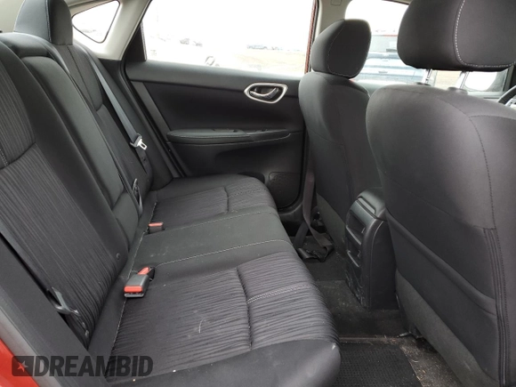 2017 Nissan Sentra SV with VIN 3N1AB7AP3HY319822, listed as a Copart auction lot 51237105 with 163,169 mi miles and Salvage Title. Bid and sale history available at DreamBid. Image 10.