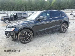 2016 Audi SQ5 Premium Plus with VIN WA1CCAFPXGA037506, listed as a Copart auction lot 53239525 with 86,616 mi miles and Salvage title. Bid and sale history available at DreamBid. Image 1.
