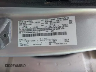 2014 Ford Escape SE with VIN 1FMCU9GX9EUB15619, listed as a IAAI auction lot 42603542 with 188,454 mi miles and . Bid and sale history available at DreamBid. Image 9.