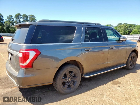2020 Ford Expedition Max XLT with VIN 1FMJK1HT1LEA71102, listed as a Copart auction lot 57693765 with 92,136 mi miles and Salvage title. Bid and sale history available at DreamBid. Image 3.