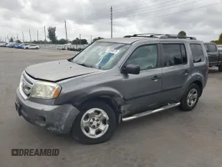 2009 Honda Pilot LX z VIN 5FNYF382X9B028461, wystawiony jako Copart lot #52068575 z przebiegiem 189 267 mil mil oraz Szkoda całkowita • Salvage title. Historia ofert i sprzedaży dostępna na DreamBid. Obrazek 1.
