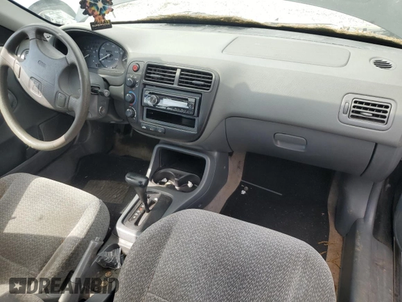 2000 Honda Civic LX z VIN 1HGEJ6670YL054677, wystawiony jako Copart lot #57126335 z przebiegiem 155 471 mil mil oraz Szkoda całkowita • Salvage title. Historia ofert i sprzedaży dostępna na DreamBid. Obrazek 8.