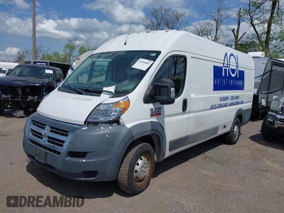 2016 Ram ProMaster Cargo with VIN 3C6URVJG5GE134219, listed as a IAAI auction lot 42094886 with 124,609 mi miles and . Bid and sale history available at DreamBid. Image 17.