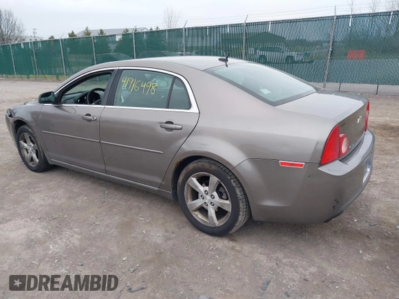 2011 Chevrolet Malibu 1LT with VIN 1G1ZC5E11BF229633, listed as a IAAI auction lot 41916498 with 145,268 mi miles and . Bid and sale history available at DreamBid. Image 3.