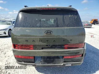 2024 Hyundai Santa Fe Hybrid Calligraphy with VIN 5NMP5DG13RH002697, listed as a Copart auction lot 77316354 with 3,991 mi miles and Salvage Title. Bid and sale history available at carsss.com. Image 6.