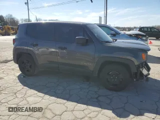 2017 Jeep Renegade Sport z VIN ZACCJAAB3HPF50167, wystawiony jako Copart lot #49672845 z przebiegiem 105 216 mil mil oraz Szkoda całkowita • Salvage title. Historia ofert i sprzedaży dostępna na DreamBid. Obrazek 4.