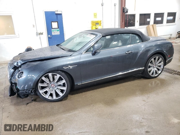 2016 Bentley Continental GT V8 z VIN SCBGT3ZA8GC051549, wystawiony jako Copart lot #50990475 z przebiegiem 15 306 mil mil oraz Szkody całkowita. Historia ofert i sprzedaży dostępna na DreamBid. Obrazek 1.