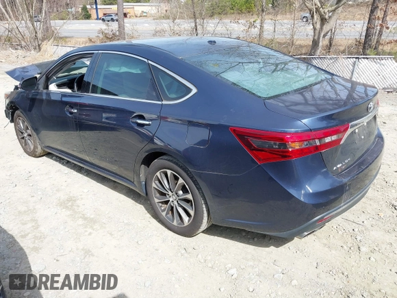 2016 Toyota Avalon Limited with VIN 4T1BK1EB4GU205158, listed as a IAAI auction lot 41744091 with 95,216 mi miles and . Bid and sale history available at DreamBid. Image 3.