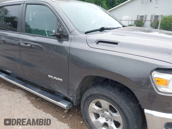 2021 Ram 1500 Big Horn with VIN 1C6SRFFT6MN646291, listed as a IAAI auction lot 42429243 with 74,364 mi miles and . Bid and sale history available at DreamBid. Image 18.