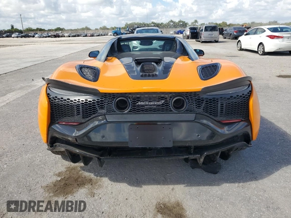 2025 McLaren Artura z VIN SBM16BEA8SW002943, wystawiony jako Copart lot #43462325 z przebiegiem Nie podano mil oraz Szkody całkowita. Historia ofert i sprzedaży dostępna na DreamBid. Obrazek 6.