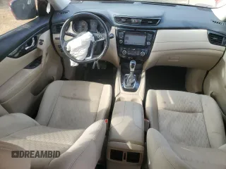 2017 Nissan Rogue S with VIN JN8AT2MT6HW393849, listed as a Copart auction lot 43326035 with 81,459 mi miles and Salvage Title. Bid and sale history available at carsss.com. Image 8.
