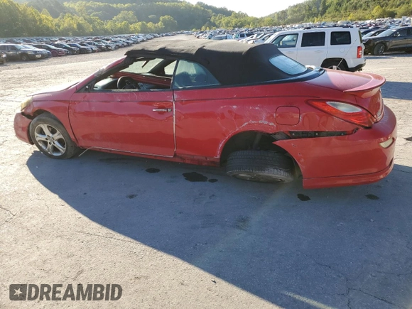 2007 Toyota Solara SE with VIN 4T1FA38P27U120584, listed as a Copart auction lot 70372674 with 152,502 mi miles and Salvage Title. Bid and sale history available at carsss.com. Image 2.