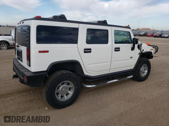 2005 Hummer H2 SUV with VIN 5GRGN23U45H125469, listed as a Copart auction lot 75885744 with 0 mi miles and Salvage Title. Bid and sale history available at carsss.com. Image 3.
