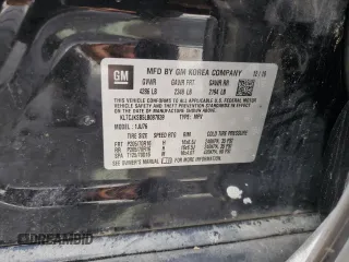 2020 Chevrolet Trax LS with VIN KL7CJKSB5LB087839, listed as a Copart auction lot 54225605 with 114,619 mi miles and Salvage title. Bid and sale history available at DreamBid. Image 12.