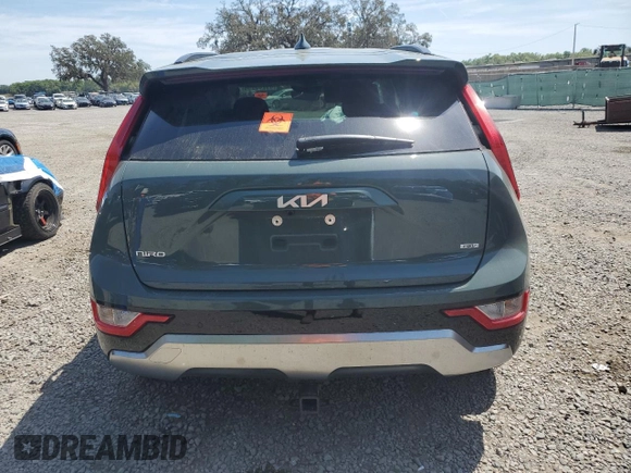 2024 Kia Niro EX Touring with VIN KNDCR3LE9R5188111, listed as a Copart auction lot 49243755 with 10,985 mi miles and Non Repairable. Bid and sale history available at carsss.com. Image 6.