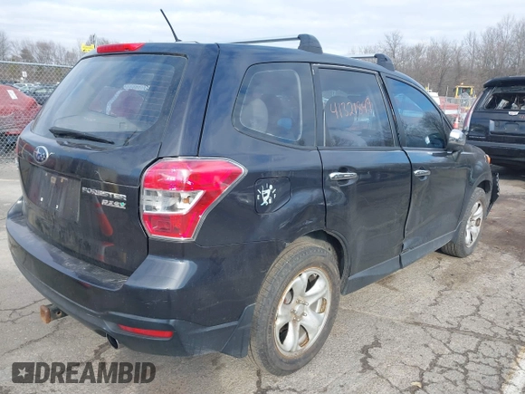 2015 Subaru Forester 2.5i with VIN JF2SJAAC8FG429845, listed as a IAAI auction lot 41321849 with 144,005 mi miles. Bid and sale history available at carsss.com. Image 4.