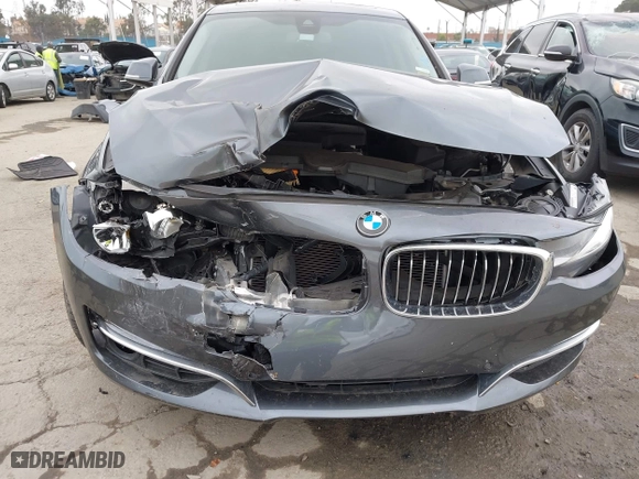 2015 BMW 3 Series Gran Turismo 328i xDrive with VIN WBA3X5C50FD559804, listed as a IAAI auction lot 41902204 with 88,891 mi miles. Bid and sale history available at carsss.com. Image 6.