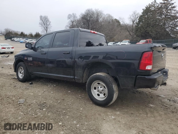 2018 Ram 1500 Express with VIN 1C6RR7KT4JS142264, listed as a Copart auction lot 42101065 with 130,662 mi miles and Salvage title. Bid and sale history available at DreamBid. Image 2.