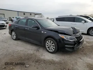 2016 Kia Optima LX with VIN 5XXGT4L39GG001627, listed as a Copart auction lot 51493415 with Not Provided miles and Salvage Title. Bid and sale history available at carsss.com. Image 4.