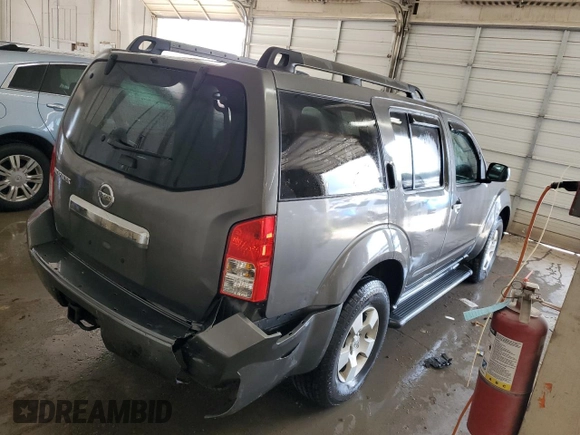 2008 Nissan Pathfinder LE с VIN 5N1AR18UX8C605351, выставлен на аукционе Copart как лот 63629345 с пробегом 125 855 миль миль и Списание • Salvage title. История ставок и продаж доступна на DreamBid. Изображение 3.