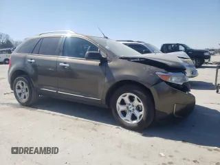 2011 Ford Edge SEL with VIN 2FMDK3JC0BBB37250, listed as a Copart auction lot 48635685 with 117,693 mi miles and Salvage Title. Bid and sale history available at carsss.com. Image 4.