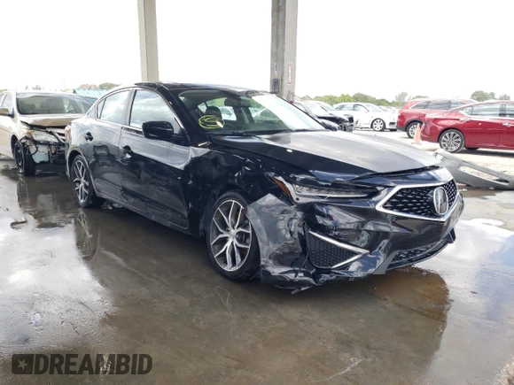 2021 Acura ILX Premium with VIN 19UDE2F70MA005283, listed as a Copart auction lot 42918083 with 20,389 mi miles and . Bid and sale history available at DreamBid. Image 4.