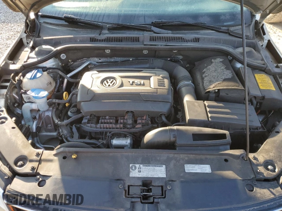2015 Volkswagen Jetta Sedan 1.8T SE with VIN 3VWD07AJ6FM302428, listed as a Copart auction lot 48580005 with 95,836 mi miles and Salvage Title. Bid and sale history available at carsss.com. Image 11.