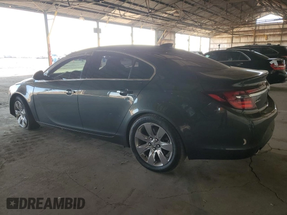 2017 Buick Regal Premium II with VIN 2G4GR5GXXH9136699, listed as a Copart auction lot 81829784 with 53,148 mi miles and Salvage Title. Bid and sale history available at carsss.com. Image 2.