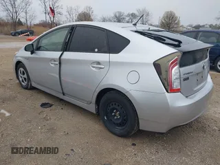 2013 Toyota Prius One with VIN JTDKN3DU7D1622829, listed as a IAAI auction lot 42073456 with 93,390 mi miles. Bid and sale history available at carsss.com. Image 3.