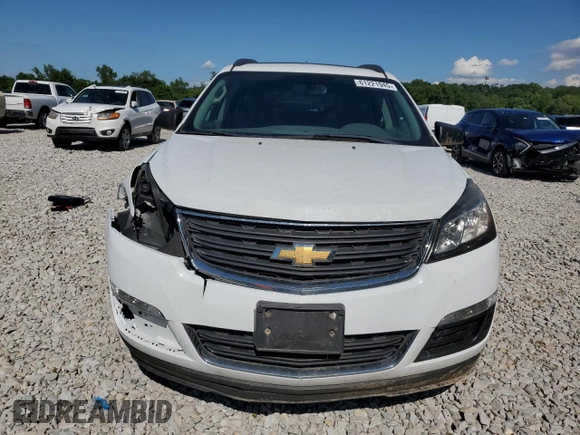 2017 Chevrolet Traverse LS with VIN 1GNKRFED8HJ114385, listed as a Copart auction lot 61221945 with 99,572 mi miles and Salvage title. Bid and sale history available at DreamBid. Image 5.