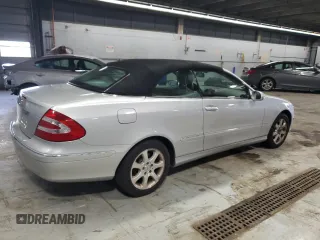 2004 Mercedes-Benz CLK 320 with VIN WDBTK65G54T005178, listed as a Copart auction lot 58312605 with 101,127 mi miles and Salvage title. Bid and sale history available at DreamBid. Image 3.