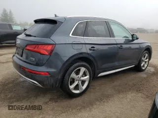 2018 Audi Q5 Premium Plus with VIN WA1BNAFY7J2190716, listed as a Copart auction lot 61136185 with 105,973 mi miles and Clean title. Bid and sale history available at DreamBid. Image 3.