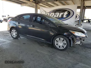 2012 Ford Focus SE with VIN 1FAHP3F25CL293041, listed as a Copart auction lot 58069955 with 127,129 mi miles and Salvage title. Bid and sale history available at DreamBid. Image 4.